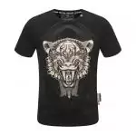 philipp plein t-shirt for hommes casual qp tiger header